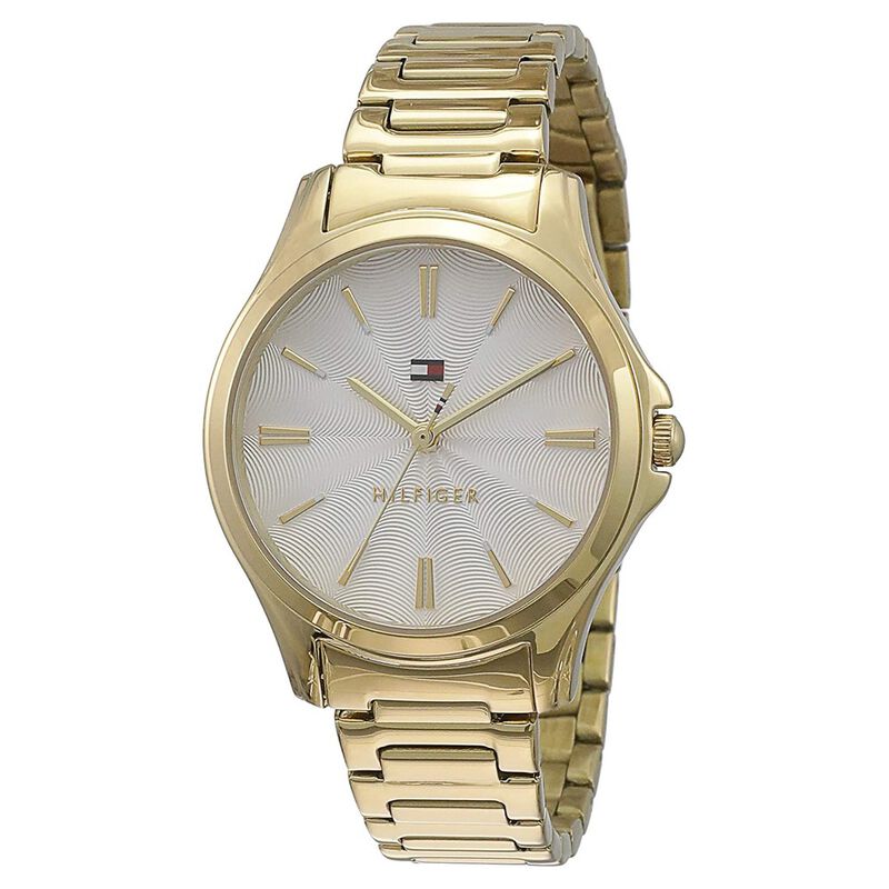 Tommy Hilfiger Quartz Analog Silver Dial Stainless Steel Strap Watch for Women - image number 0
