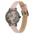 Olivia Burton Quartz Analog Mother of Pearl Dial Leather Strap Watch for Women - image number 2