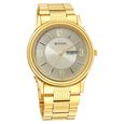 Titan Quartz Analog Champagne Dial Stainless Steel Strap Watch for Men - image number 0