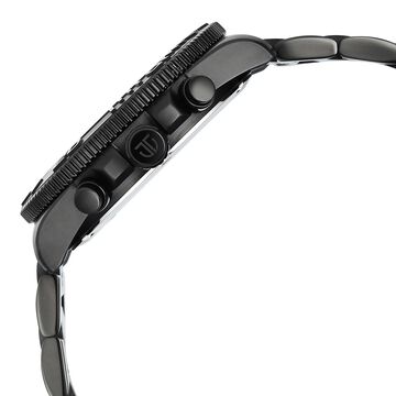 Octane Fashion Accendo Chronograph with Knurled Bezel & Lume Hands for Men