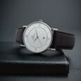 Titan Classic White Dial Analog with Date Leather Strap watch for Men - image number 0