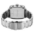 Octane Velocity Sporty Black Dial Tonneau Stainless Steel Watch For Men - image number 6