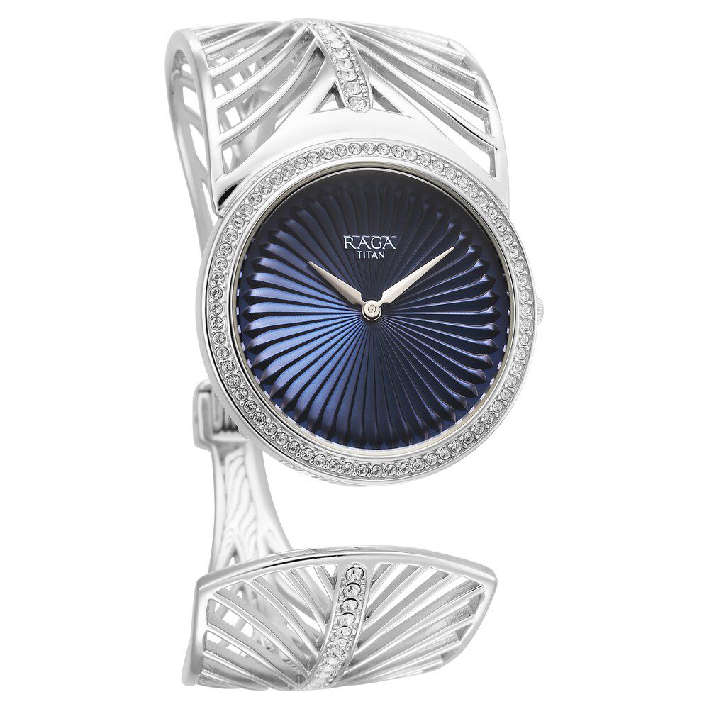 Titan raga silver watches on sale