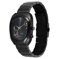 Fastrack UFO Quartz Multifunction Black Dial Black Stainless Steel Strap Watch For Guys - image number 2