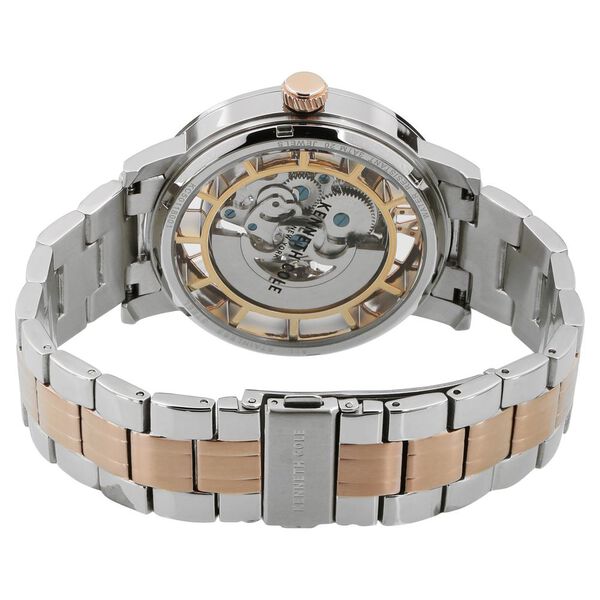 Kenneth Cole Automatic Rose Gold Dial Stainless Steel Strap Watch for Men - image number 3