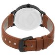 Lee Cooper Quartz Analog Black Dial Leather Strap Watch for Men - image number 4