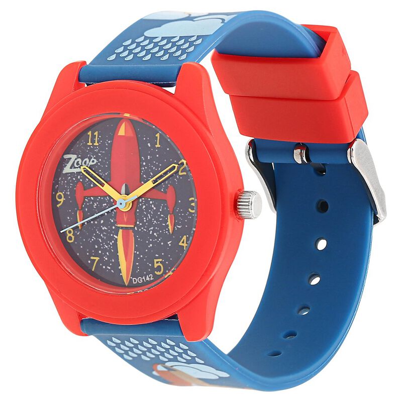Zoop By Titan Quartz Analog Blue Dial PU Strap Watch for Kids - image number 1