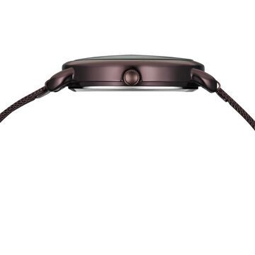 Vyb Classiqu� By Fastrack Quartz Analog Brown Dial Brown Stainless Steel Strap Watch For Girls