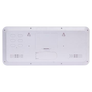Titan Premium Digital Clock - Digital LCD Panel Battery Operated No Wires Modern Minimalist Design Decorative Wall Decor