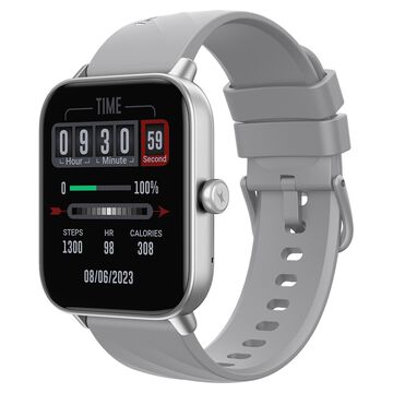 Fastrack Rider with 4.64 cm TFT LCD Display, SingleSync BT Calling Unisex Smart Watch with Grey Strap