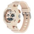 Fastrack Street Line Quartz Analog Digital Off White Dial PU Strap Watch for Girls - image number 3