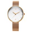 Fastrack Vyb Mirage Quartz Analog White Dial Stainless Steel Strap Watch for Girls