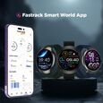 Fastrack VOX CirQ Smartwatch 3.5CM Ultra Vu Display, AI Watcface,AI Chat, 24/7 Health Suite, BT Calling, SpO2, HRM, IP68 - image number 6