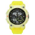Fastrack StreetStyle Quartz Analog Digital Black Dial Translucent Green Polyether Strap Watch For Guys - image number 0