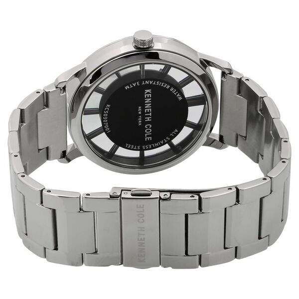 Kenneth Cole Quartz Analog Blue Dial Stainless Steel Strap Watch for Men - image number 3