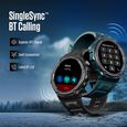 Fastrack Xtreme Pro with 3.6 cm AMOLED Display, Rugged Design, SingleSync BT Calling, Functional Crown with Black Strap - image number 2