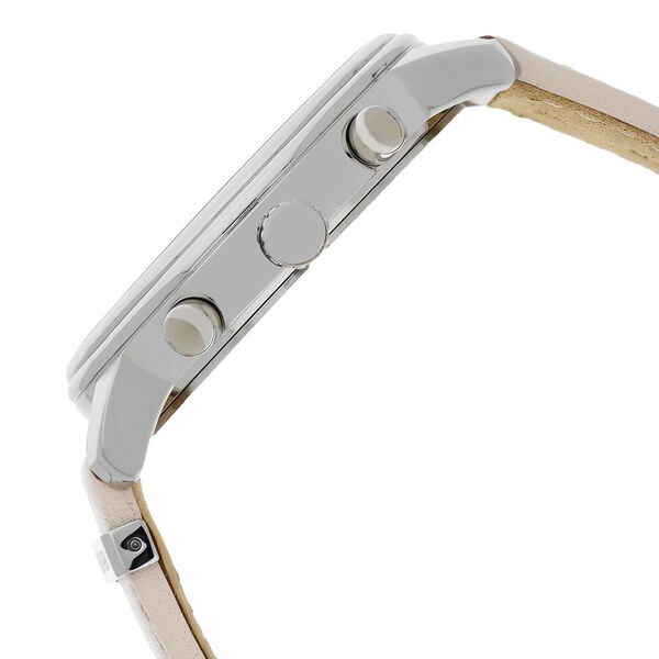 Tommy Hilfiger Quartz Multifunction White Dial Leather Strap Watch for Women - image number 3