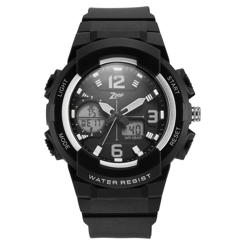 Zoop By Titan Quartz Analog Digital Black Dial Plastic Strap Watch for Kids - image number 1