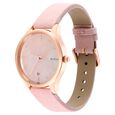 Titan Pastel Dreams Pink Mother of Pearl Dial Analog Leather Strap Watch for Women - image number 2