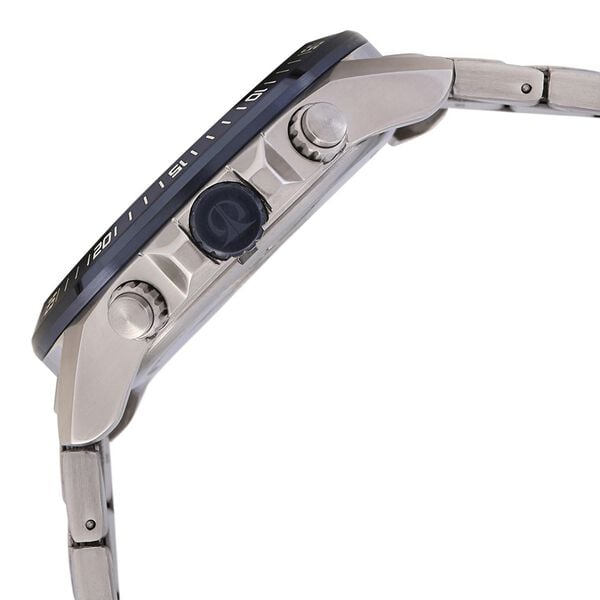 Titan Octane Blue Dial Chronograph Stainless Steel Strap watch for Men - image number 3