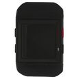 Fastrack Digital Black Dial Silicone Strap Watch for Guys
