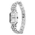 Titan Raga Showstopper Quartz Analog Silver Dial Silver Metal Strap Rectangular Shaped Watch For Women - image number 2
