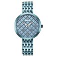 Titan Quartz Analog Blue Dial Stainless Steel Strap Watch for Women - image number 0