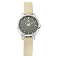Titan Women's Chic minimalist watch with Anthracite dial and leather strap - image number 1