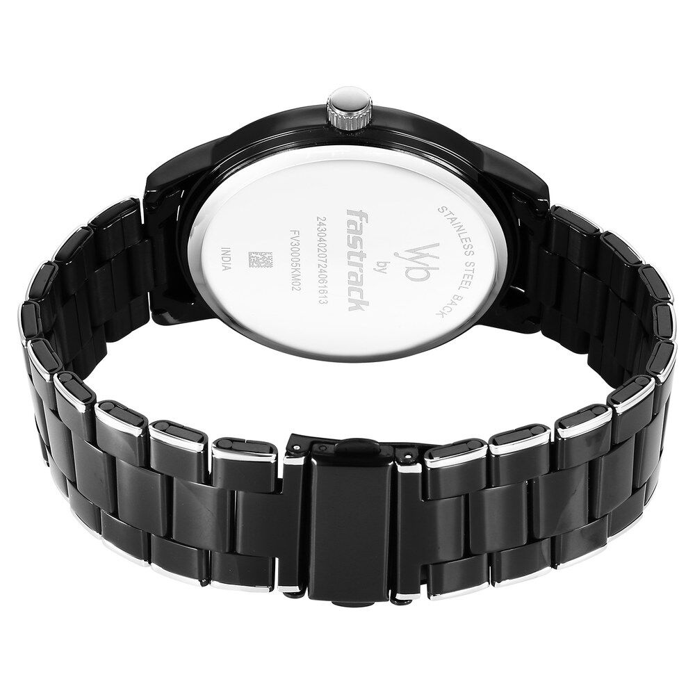 Two guys watch company online