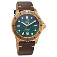 Xylys Mariana Swiss Analog with Date Green Dial Geniune Leather Strap Watch For Men - image number 1