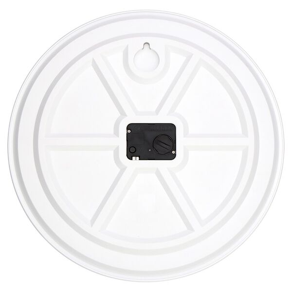 Titan Grey Slim Wall Clock - 30 cm x 30 cm (Medium) - image number 3