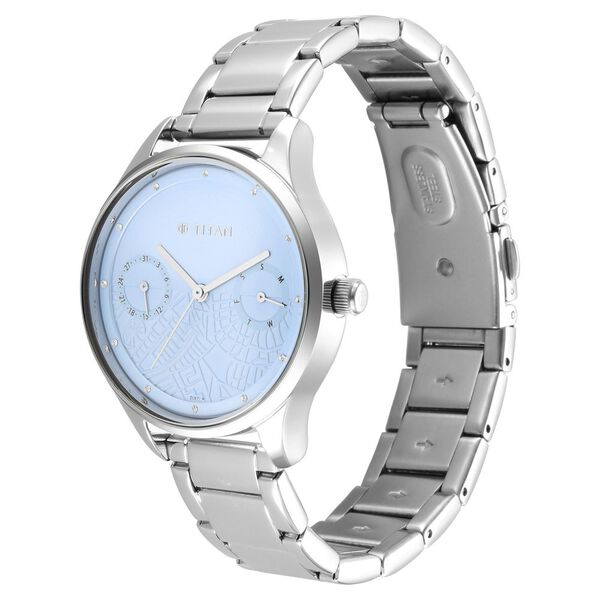 Titan Wander Analog Stainless Steel Strap Watch for Women - image number 2
