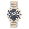 Xylys Swiss Chronograph Two Toned Stainless Steel Strap and Black Dial Watch For Men - image number 0
