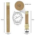 12 mm Genuine Leather Straps for Women - image number 1