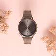 Fastrack Vyb Bliss Quartz Analog Sand Dial Metal Strap Watch For Girls