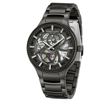 Kenneth Cole Automatic Grey Dial Stainless Steel Strap Watch For Men