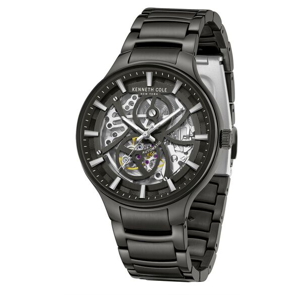 Kenneth Cole Automatic Grey Dial Stainless Steel Strap Watch For Men - image number 1