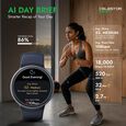 Titan Celestor Swift GPS Smartwatch with Advanced Badminton Mode, Zone Based Training ,AI Brief & Titan Q-Beige - image number 4