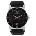Kenneth Cole Quartz Multifunction Black Dial Silicone Strap Watch for Men - image number 0
