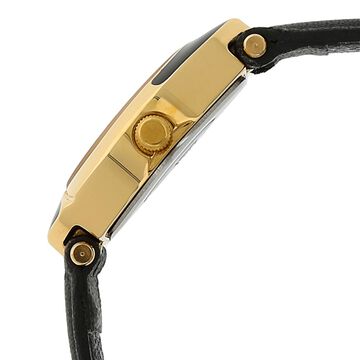 Sonata Quartz Analog Black Dial Leather Strap Watch for Women