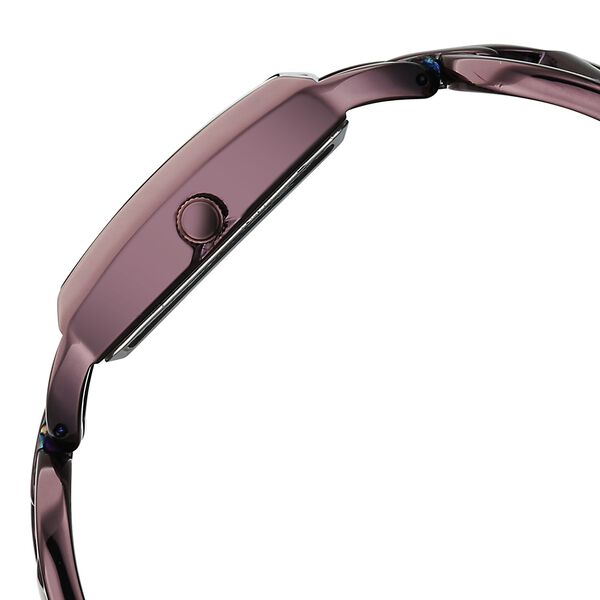 Vyb Striker By Fastrack Quartz Analog Brown Dial Brown Metal Strap Watch For Girls - image number 4