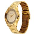Sonata Traditional Essentials Quartz Analog Multicoloured Dial Golden Metal Strap Watch For Men - image number 1