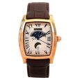 Titan Quartz Analog Moonphase White Dial Leather Strap Watch for Men - image number 0