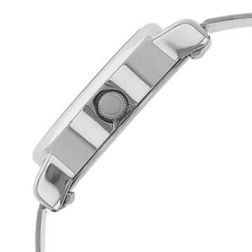 Sonata Quartz Analog White Dial Stainless Steel Strap Watch for Women