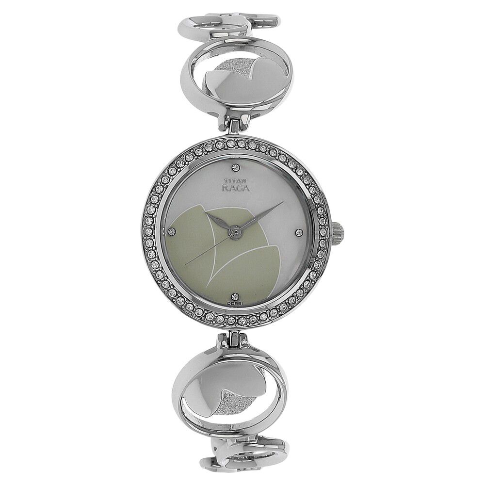 Buy Online Titan Raga Garden Of Eden Mother of Pearl Dial Women