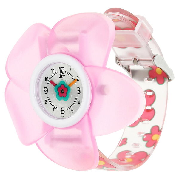 Zoop By Titan Quartz Analog Silver Dial PU Strap Watch for Kids - image number 1