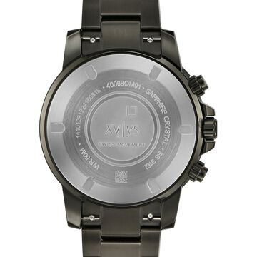 Xylys Swiss Quartz Grey Dial Grey Stainless Steel Strap Watch For Men