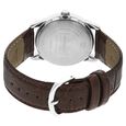Sonata Quartz Analog Silver Dial Leather Strap Watch for Men - image number 3