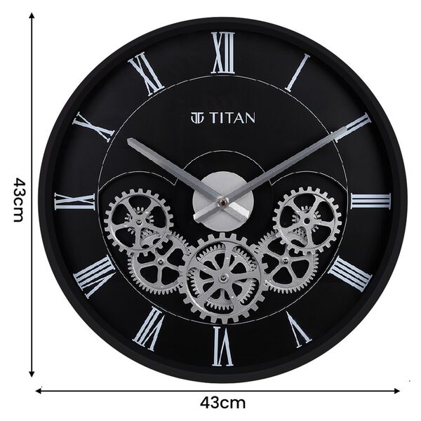 Titan Clocks - Gears of Time - Black - image number 5