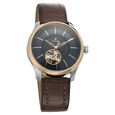 Titan Magnate Automatic Blue Dial Brown Leather Strap Watch For Men - image number 0